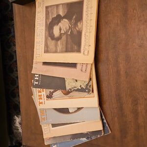 8 Antique Etude Music Magazines from 1948 & Various Sheet Music